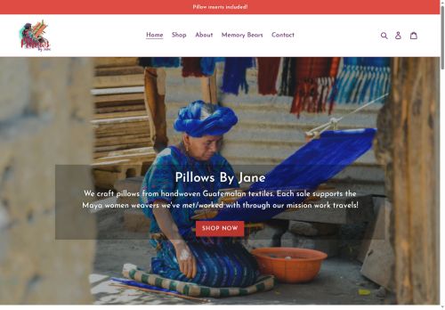 pillowsbyjane.com capture - 2025-06-10 10:06:13