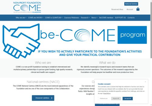 comecollaboration.org capture - 2025-06-10 12:14:05