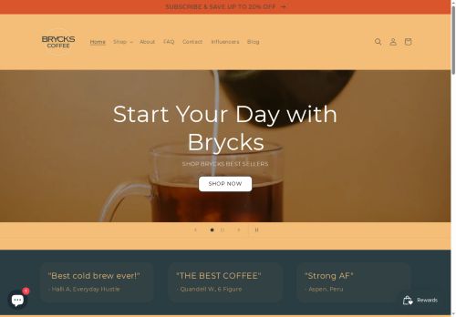 bryckscoffee.com capture - 2025-06-10 12:58:26
