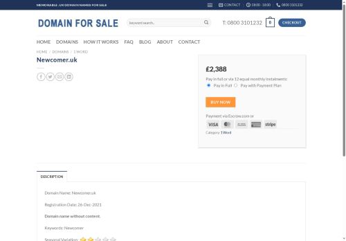 newcomer.uk capture - 2025-06-10 13:01:26