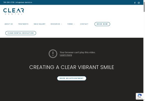 clear-dental.ca capture - 2025-06-10 15:25:36