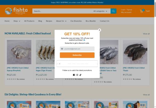 fishtaseafood.com capture - 2025-06-10 15:32:52