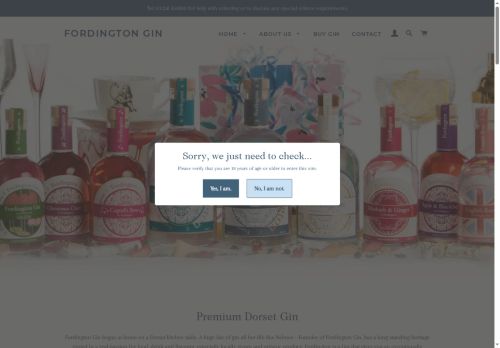 fordingtongin.co.uk capture - 2025-06-10 17:04:27