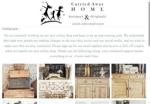 carriedawayantiques.com capture - 2025-06-10 17:09:47