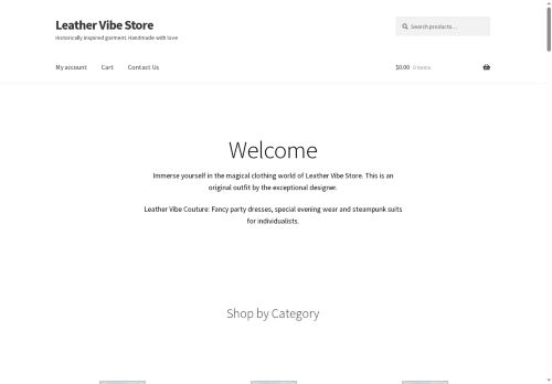 leathervibestore.com capture - 2025-06-10 17:30:37