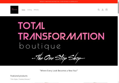 totaltransformationboutique.com capture - 2025-06-10 18:04:36