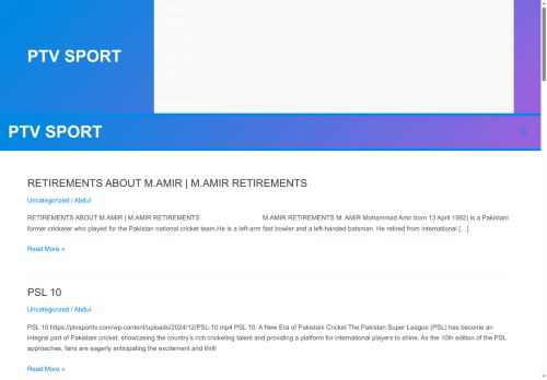 ptvsporttv.com capture - 2025-06-10 18:28:47