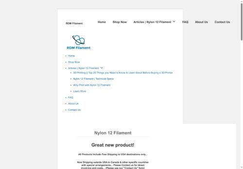 rdmfilament.com capture - 2025-06-10 22:06:55