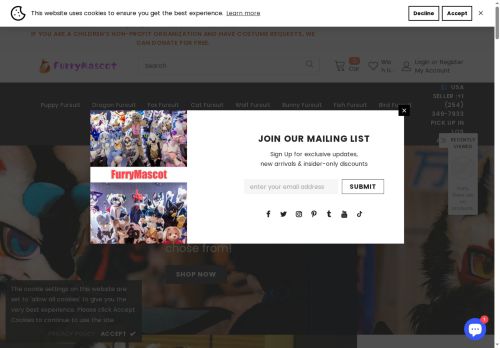 furrymascot.com capture - 2025-06-11 00:02:56