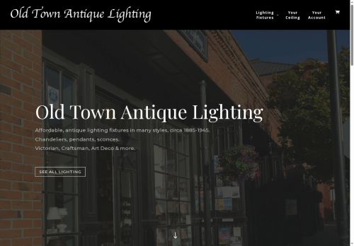 oldtownantiquelighting.com capture - 2025-06-11 01:11:47