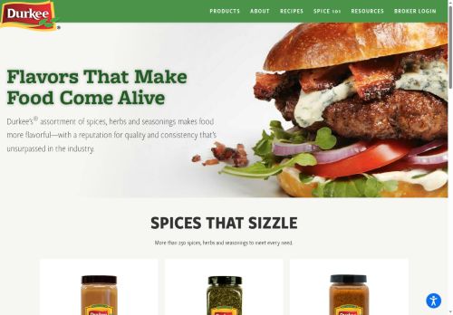 durkeefoodservice.com capture - 2025-06-11 01:13:42