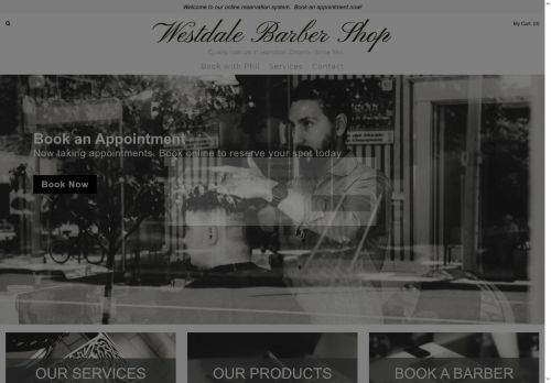 westdalebarber.com capture - 2025-06-11 03:40:07