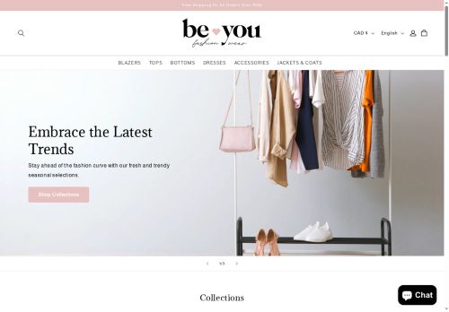 beyoufashionwear.com capture - 2025-06-11 05:26:28