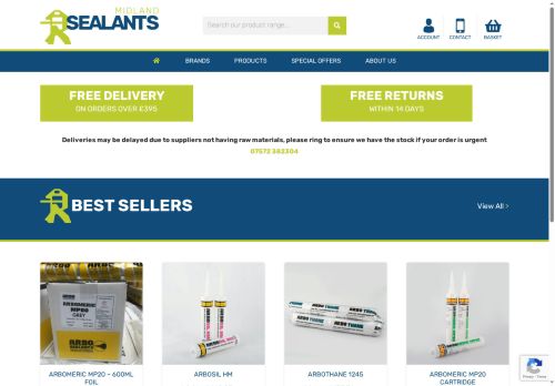 midlandsealants.com capture - 2025-06-11 08:54:00