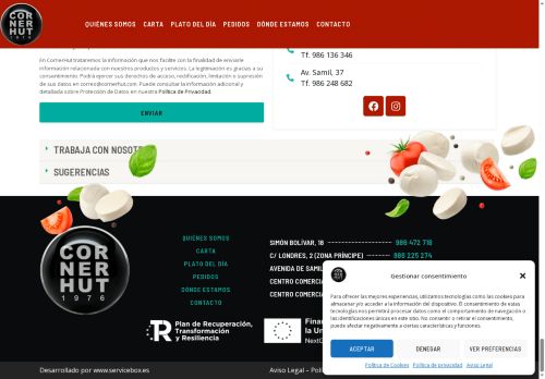 cornerhut.com capture - 2025-06-11 09:11:57