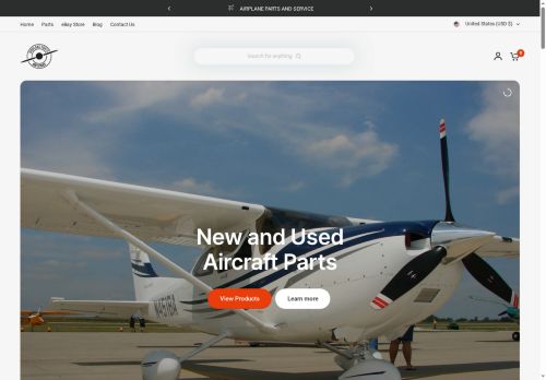 airplanepartsandservice.com capture - 2025-06-11 09:19:39