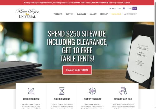menu-depot.com capture - 2025-06-11 12:09:05