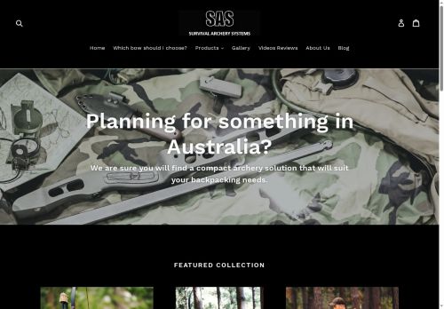 survivalarcherysystems-australia.com capture - 2025-06-11 12:41:50