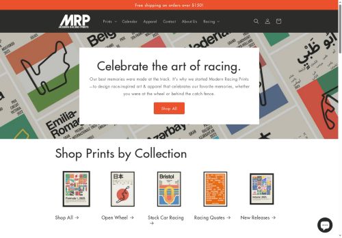modernracingprints.com capture - 2025-06-11 12:50:33