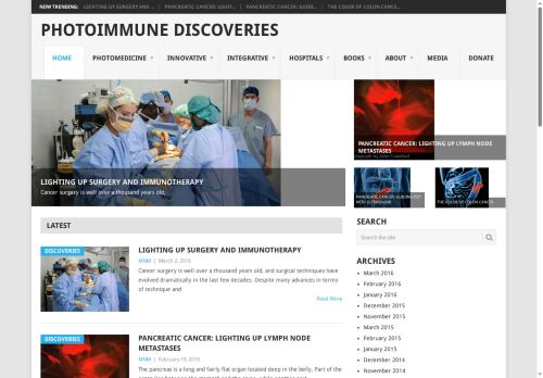 photoimmune.org capture - 2025-06-11 14:58:50