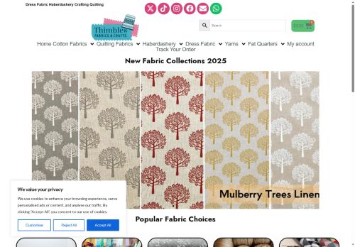 thimblesfabricsncrafts.co.uk capture - 2025-06-11 15:00:51