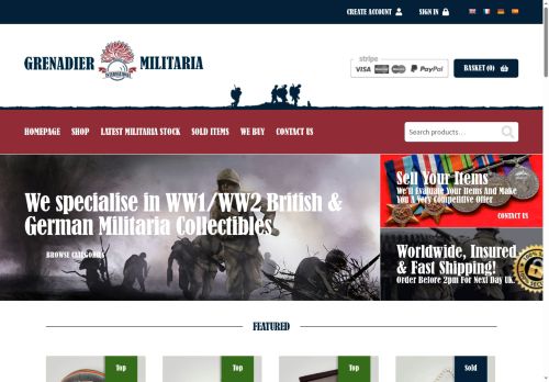 grenadiermilitaria.com capture - 2025-06-11 15:43:31