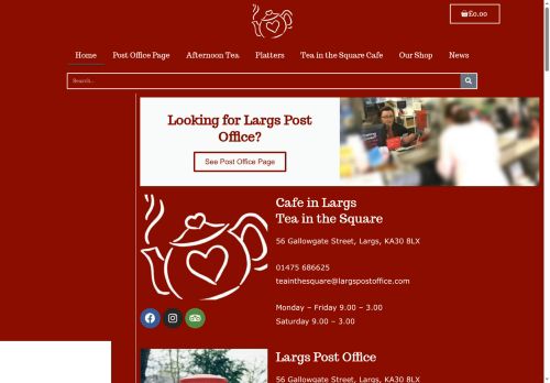 largspostoffice.com capture - 2025-06-11 16:25:25