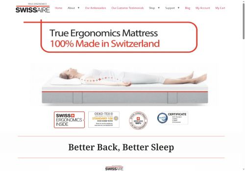 swissairesleep.com capture - 2025-06-11 18:05:19