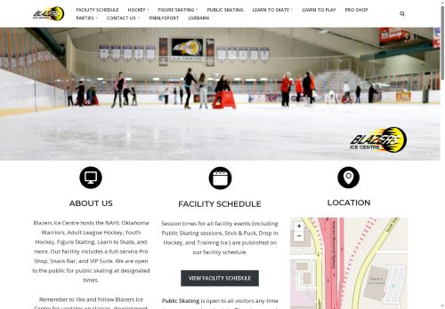 blazersicecentre.com capture - 2025-06-11 18:40:55