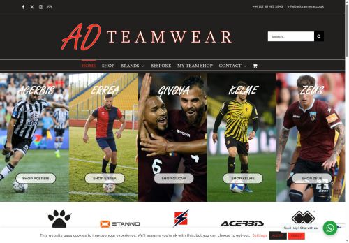 adteamwear.co.uk capture - 2025-06-11 18:43:10