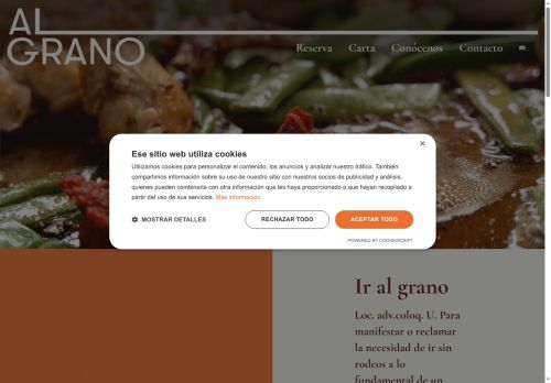 restaurantealgrano.com capture - 2025-06-11 20:57:43