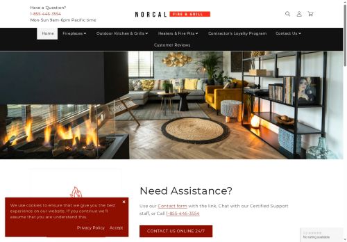 norcalfireandgrill.com capture - 2025-06-12 00:38:13