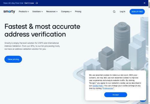 Smarty Address Verification capture - 2025-06-12 12:06:48