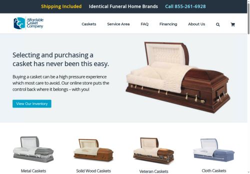 Affordable Casket Company capture - 2025-06-12 12:22:44