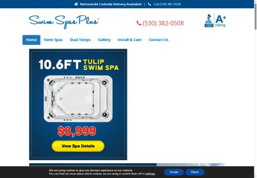 Swim Spas Plus capture - 2025-06-12 12:25:40