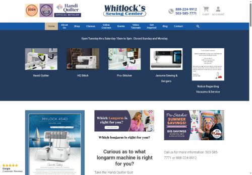 Whitlocks Sewing Center capture - 2025-06-12 13:52:34