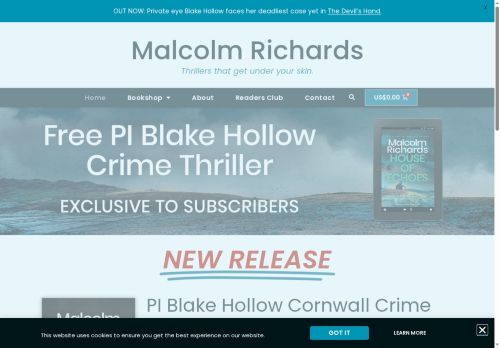 malcolmrichardsauthor.com capture - 2025-06-12 14:09:47