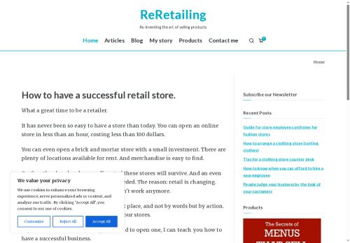 reretailing.com capture - 2025-06-12 14:32:19