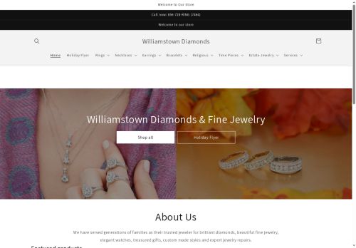 williamstowndiamonds.com capture - 2025-06-12 15:37:59