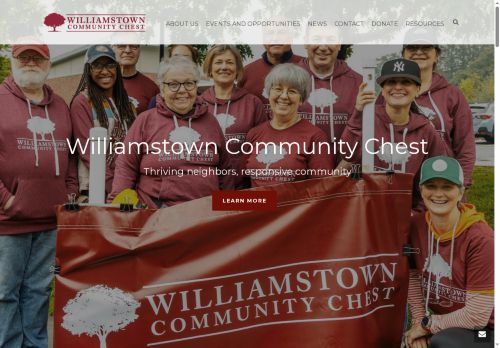 williamstowncommunitychest.org capture - 2025-06-12 16:14:47