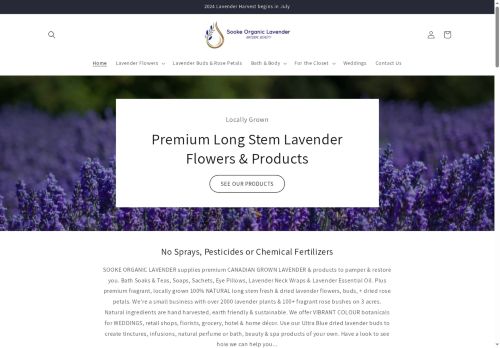 sookeorganiclavender.com capture - 2025-06-12 17:29:34