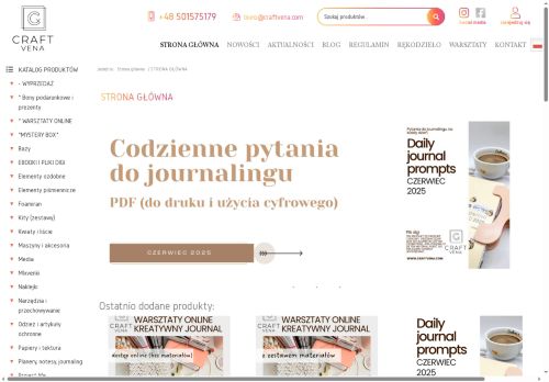 craftvena.com capture - 2025-06-12 17:52:34