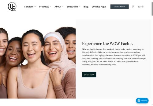 uniquelyeffectiveskincare.com capture - 2025-06-12 18:59:33