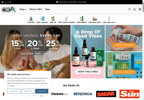 greensidecbdstore.com capture - 2025-06-12 21:13:34