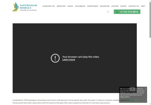 santhigramherbals.com capture - 2025-06-13 01:03:28