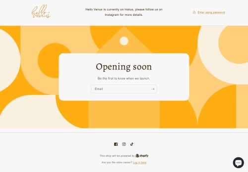 shophellovenus.com capture - 2025-06-13 01:28:09