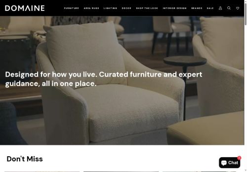 domainefurnishings.com capture - 2025-06-13 01:54:33