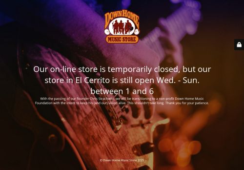 downhomemusic.com capture - 2025-06-13 02:34:52