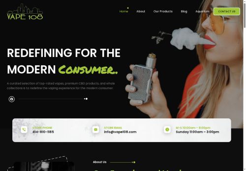 vape108.com capture - 2025-06-13 02:52:05