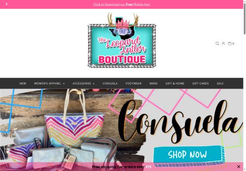 leopardantlerboutique.com capture - 2025-06-13 03:19:35